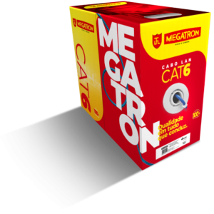 CABO DE COMUN. DE DADOS LAN 4P CAT6 CX 305M CZ