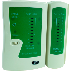 TESTADOR DE CABOS - RJ45/RJ11